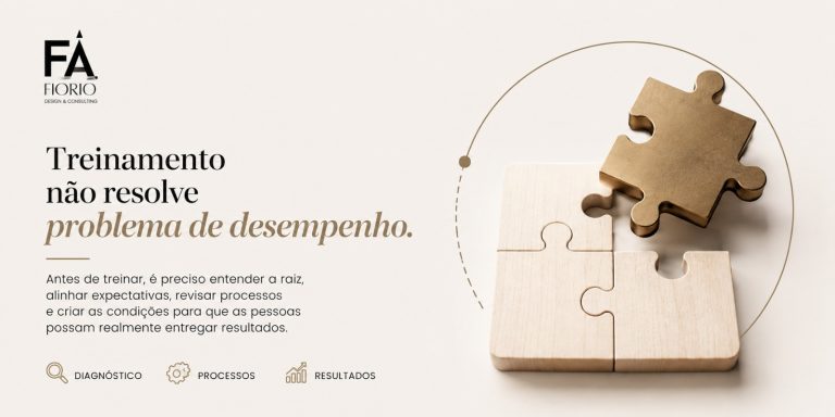 Treinamento não resolve problema de desempenho